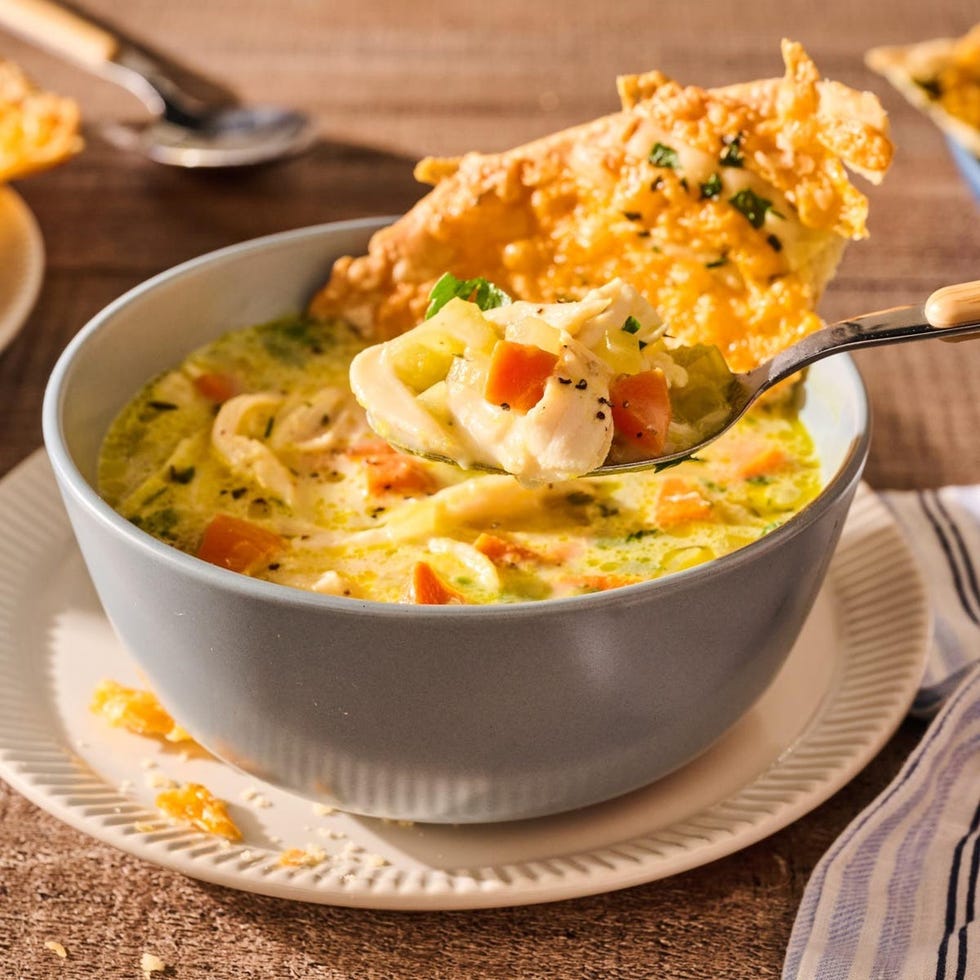 fall chicken recipes chicken pot pie soup