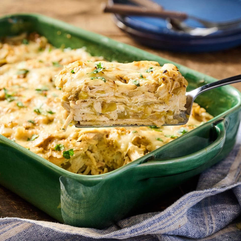 fall chicken recipes enchilada casserole