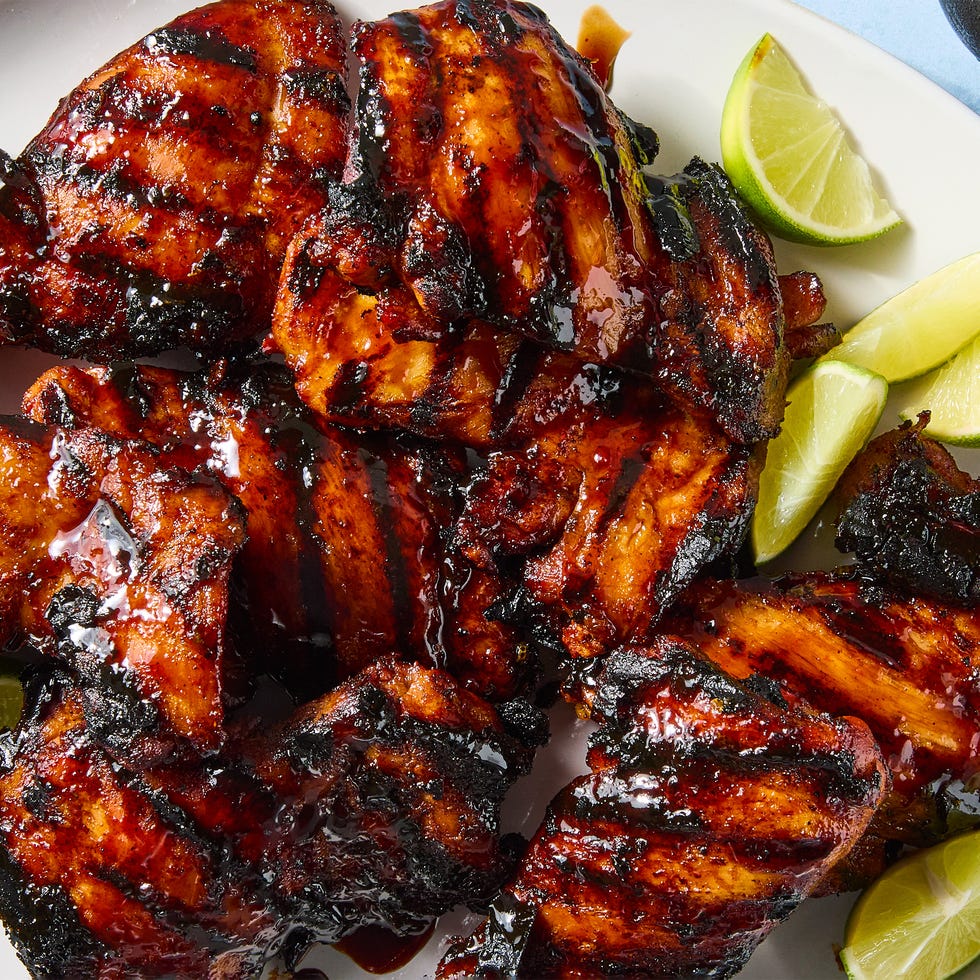 grilled chicken with a coca cola sauce
