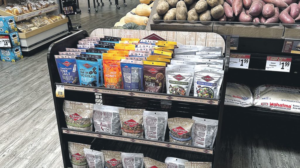 Salad toppers are an ideal tie-in to cross-merchandise with salad ingredients.