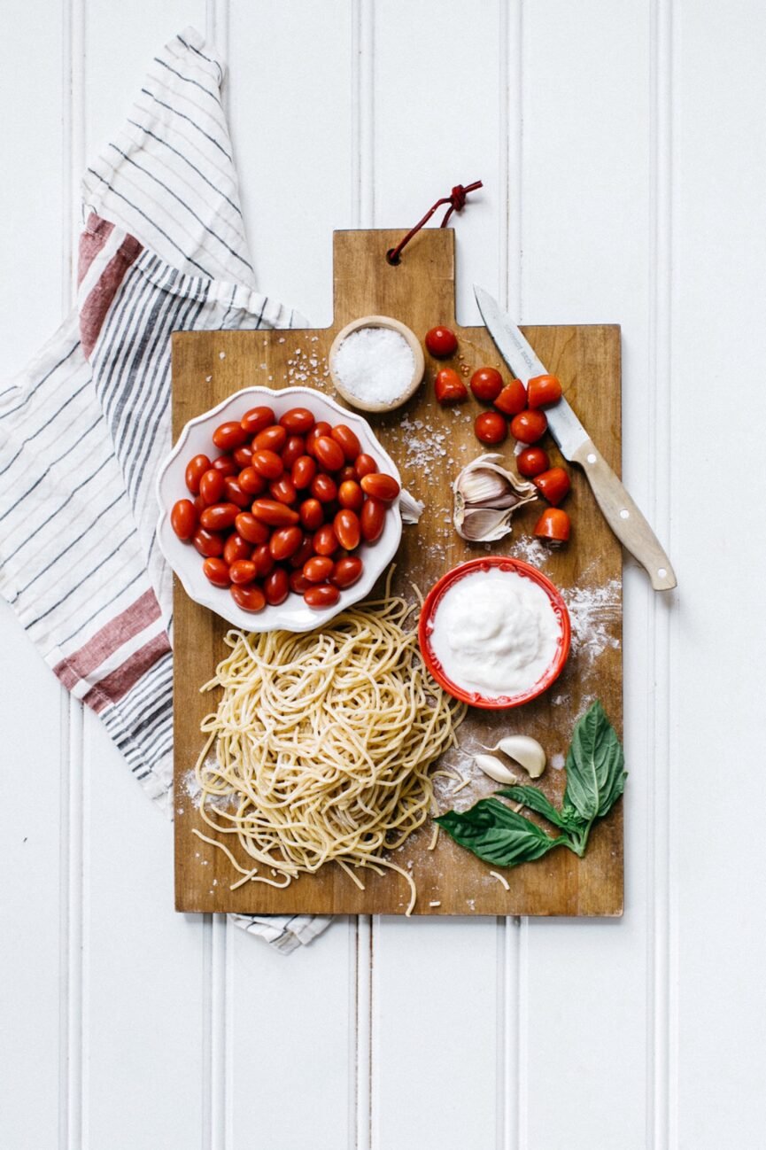 summer spaghetti ingredients_tomato recipes