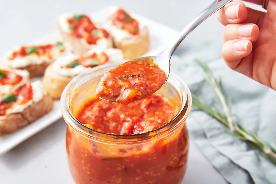 tomato jam with rosemary
