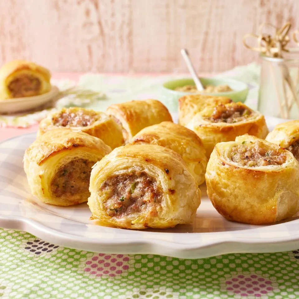sausage rolls tailgate food