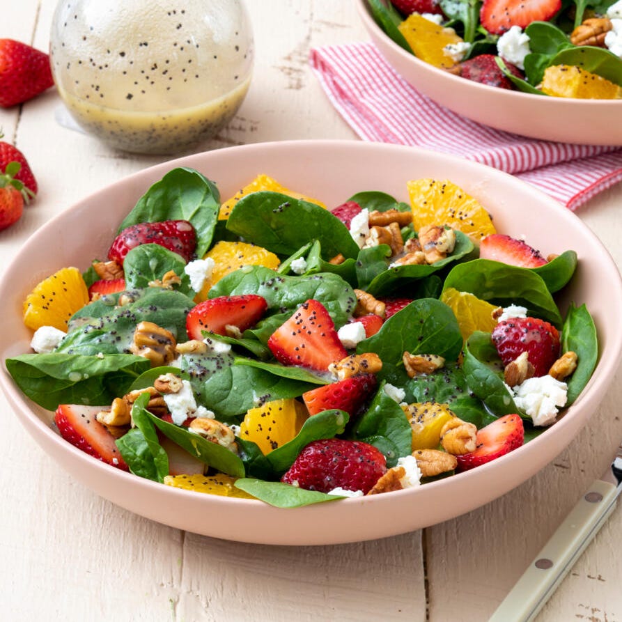 the pioneer woman's strawberry spinach salad recipe