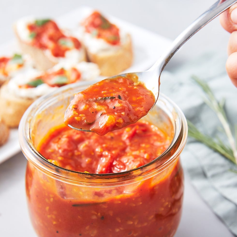 Tomato Jam - Delish.com tomato jam with rosemary