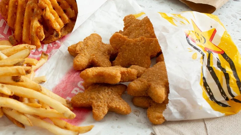 chicken stars with side of fries