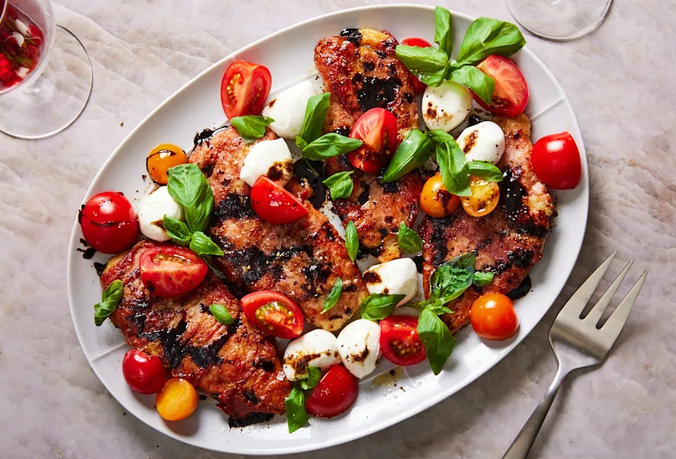 caprese chicken saltimbocca