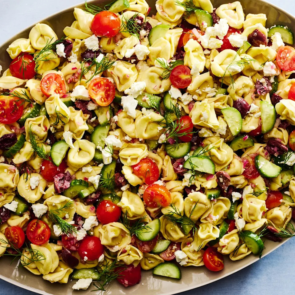 greek tortellini salad