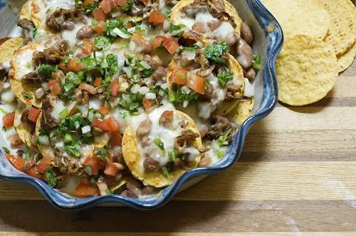 cowboy nachos tailgate food