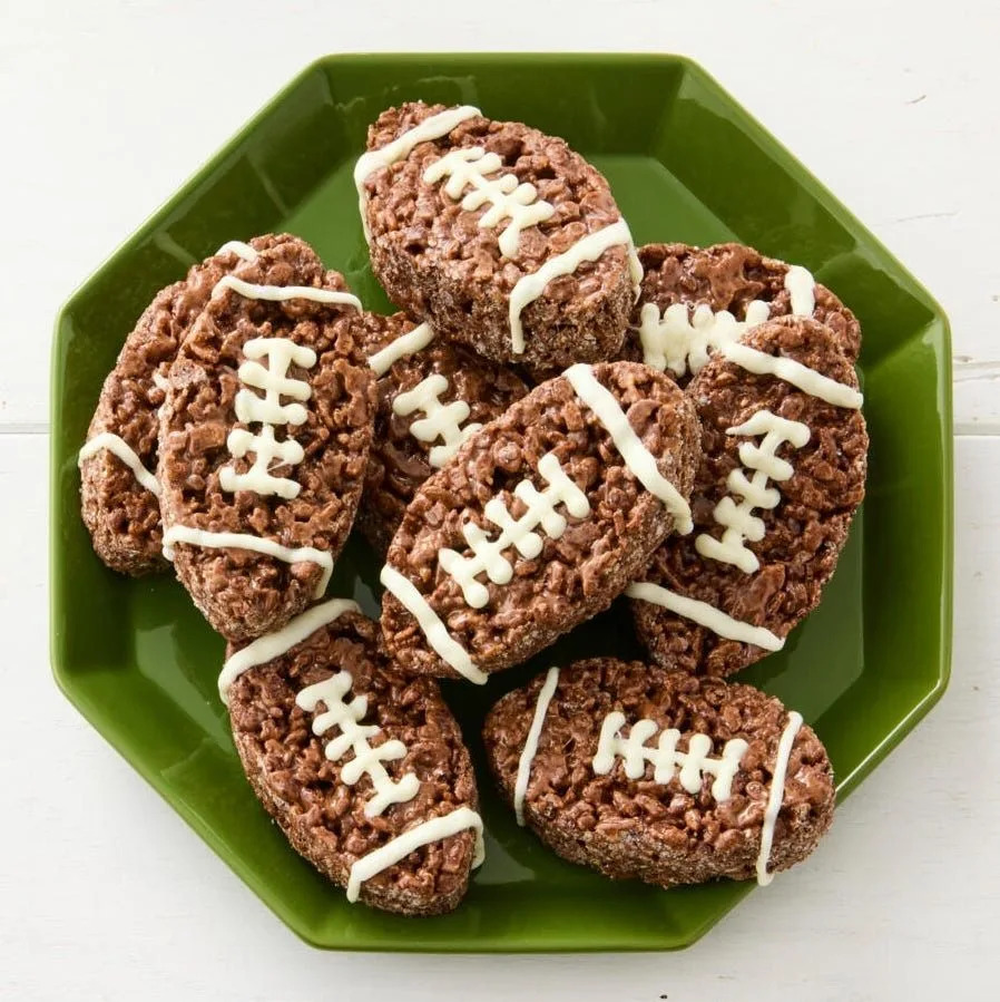 football cereal treats tailgate food