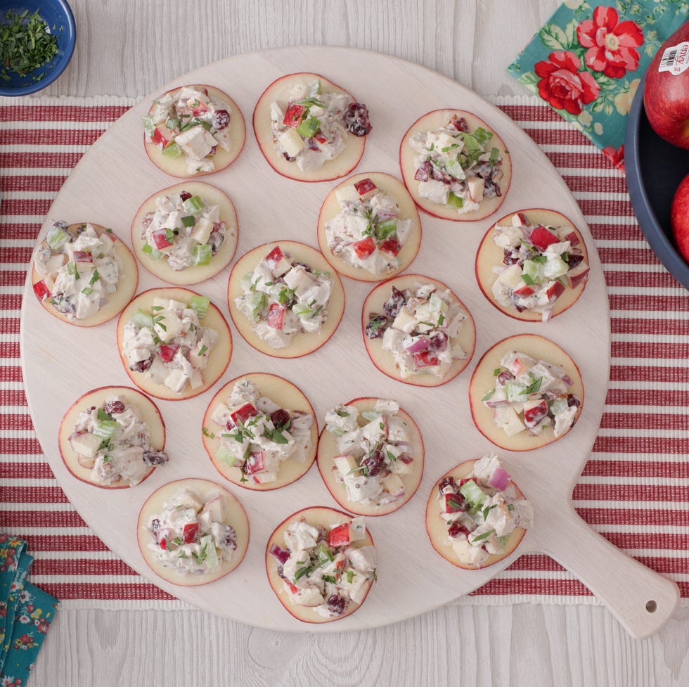 the pioneer woman and envy apple's chicken salad with quick pickled apples recipe