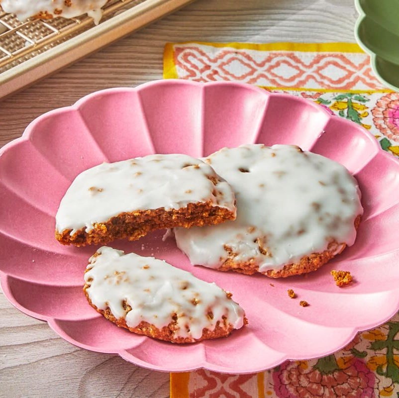 after school snacks iced oatmeal cookies