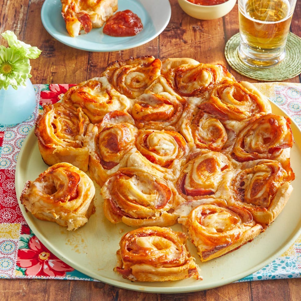 after school snack pepperoni pizza rolls