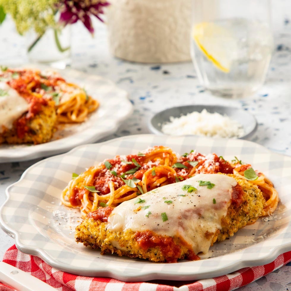 back to school dinners air fryer chicken parmesan