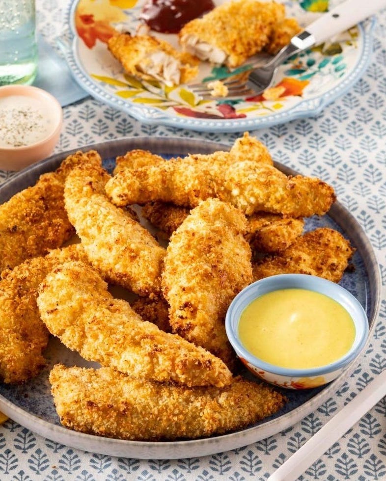 back to school dinners air fryer chicken tenders