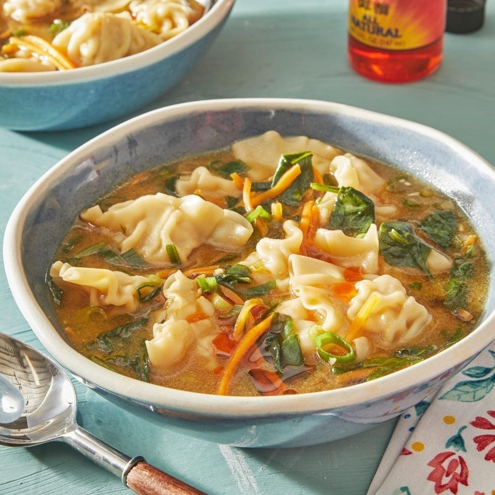 back to school dinners dumpling soup