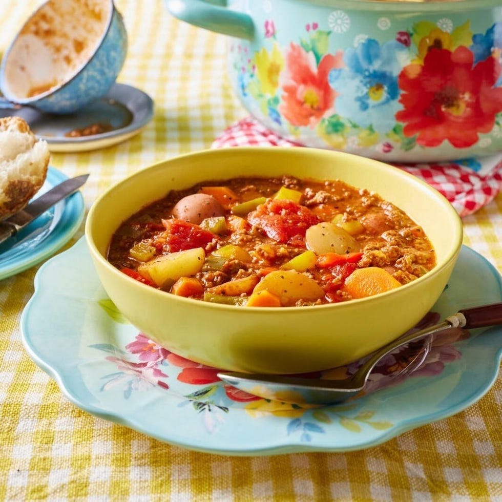 back to school dinners hamburger soup