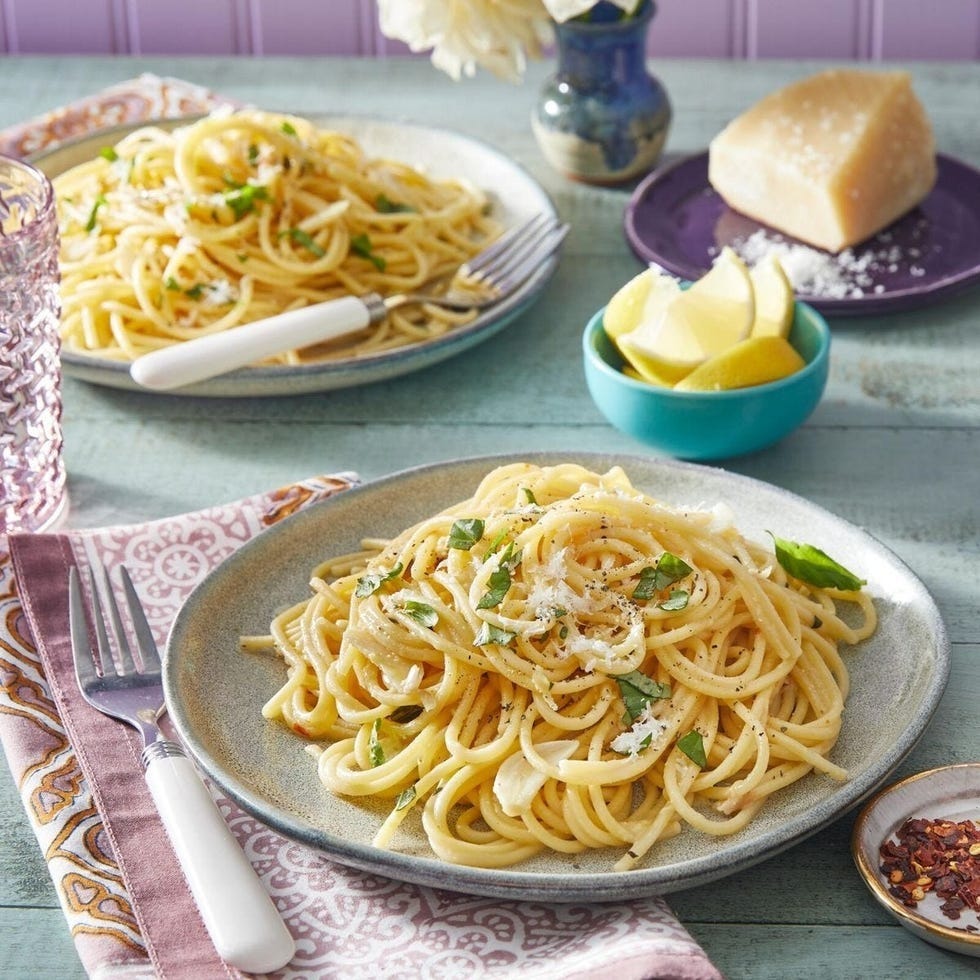 back to school dinners lemon pasta