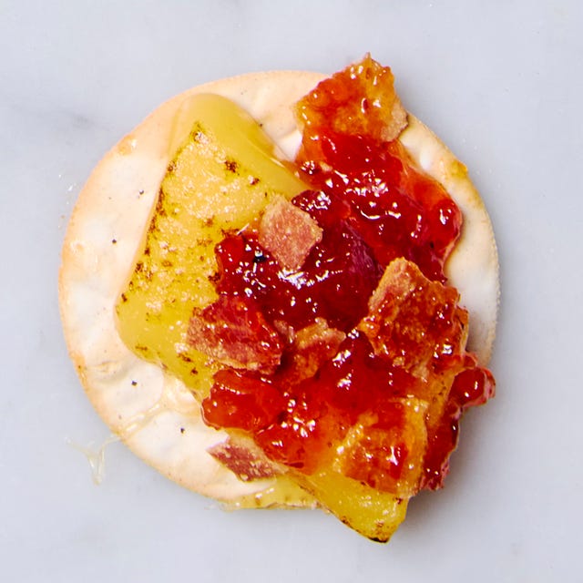 bacon gouda savory s'mores