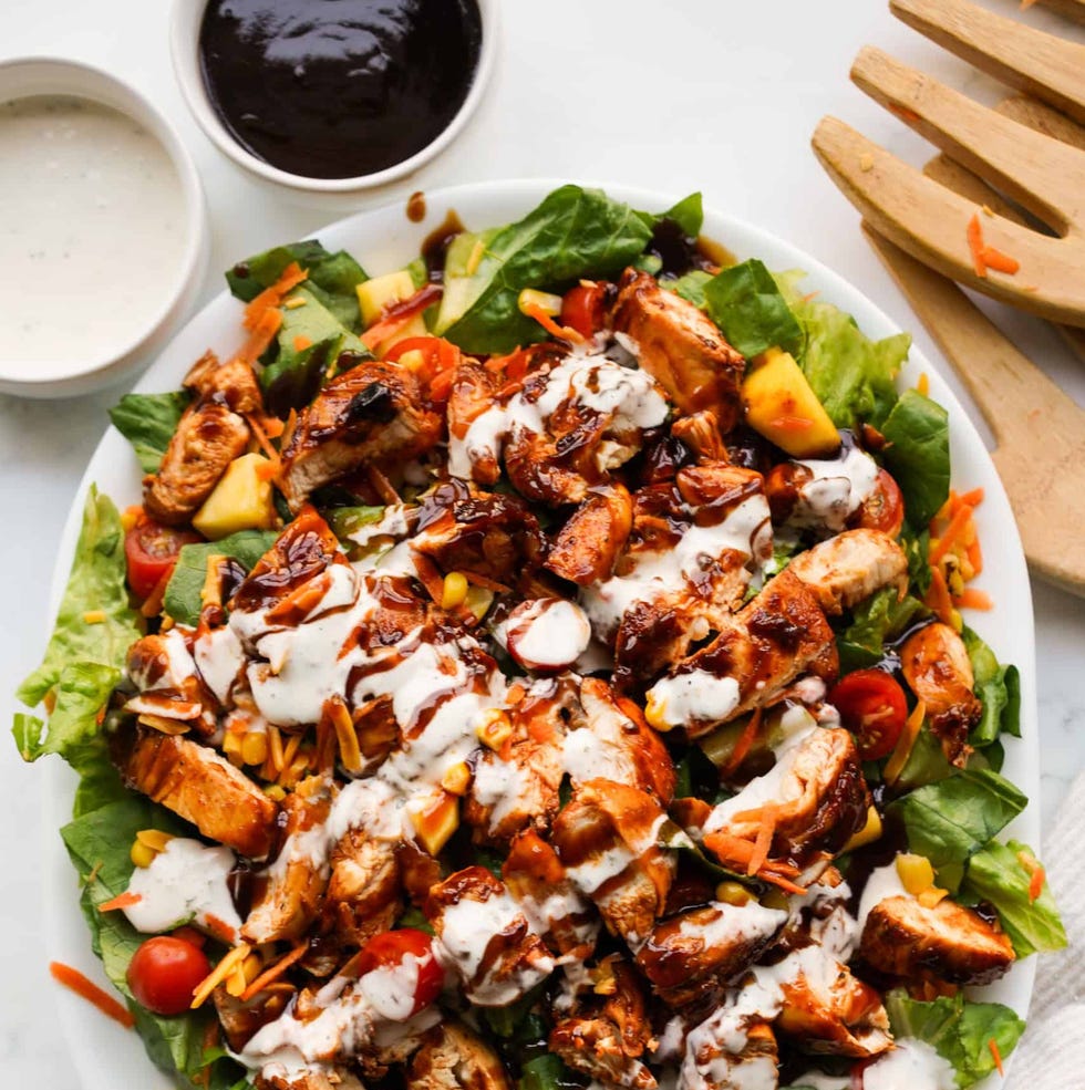 bbq chicken salad from minshien denis