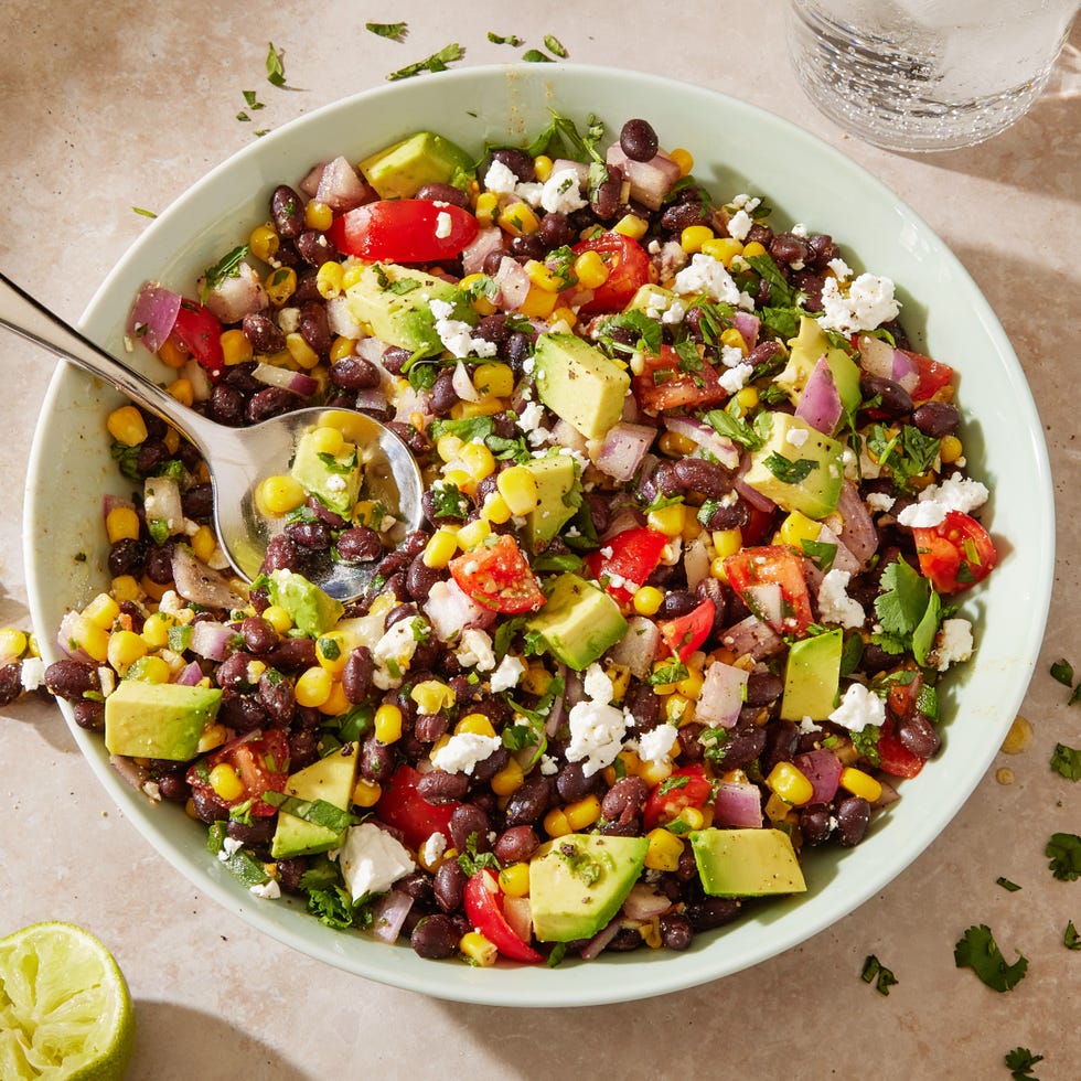 Black Bean & Corn Salad black bean corn salad stills