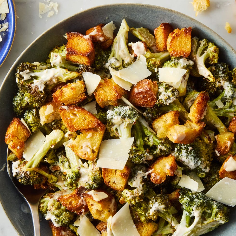 Broccoli caesar salad broccoli caesar salad