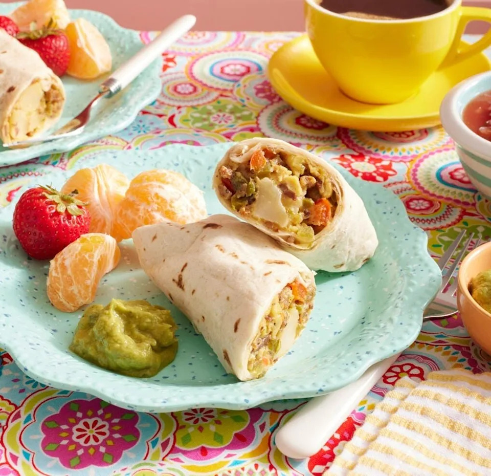 tailgate foods breakfast burritos