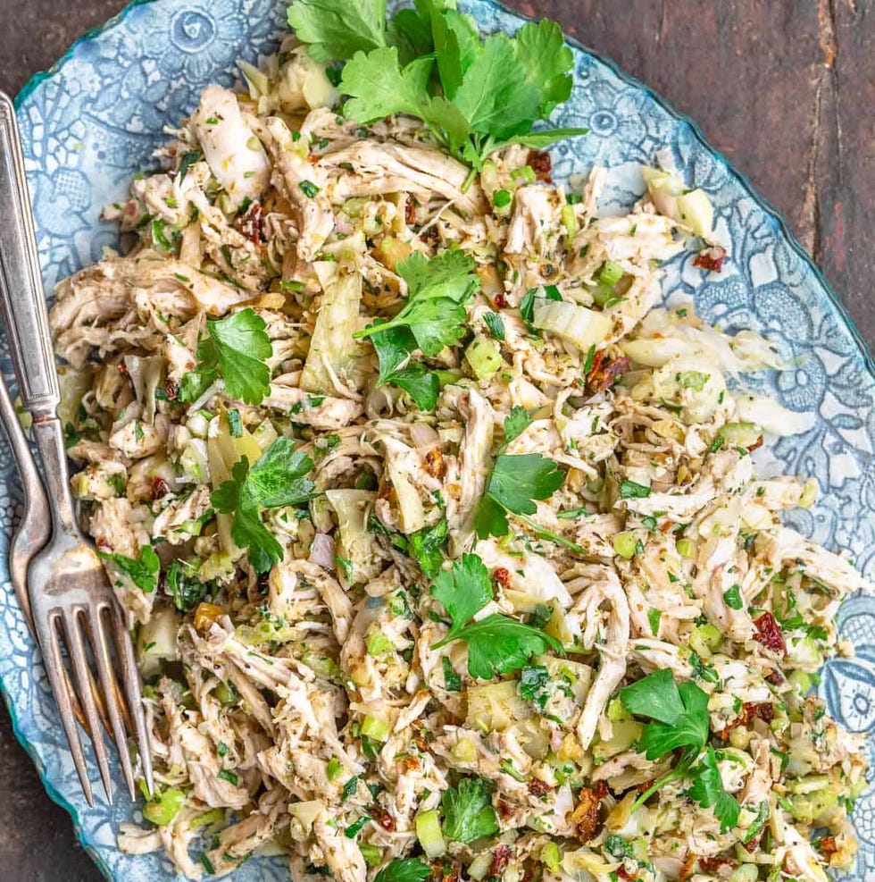 healthy chicken salad by suzy karadsheh