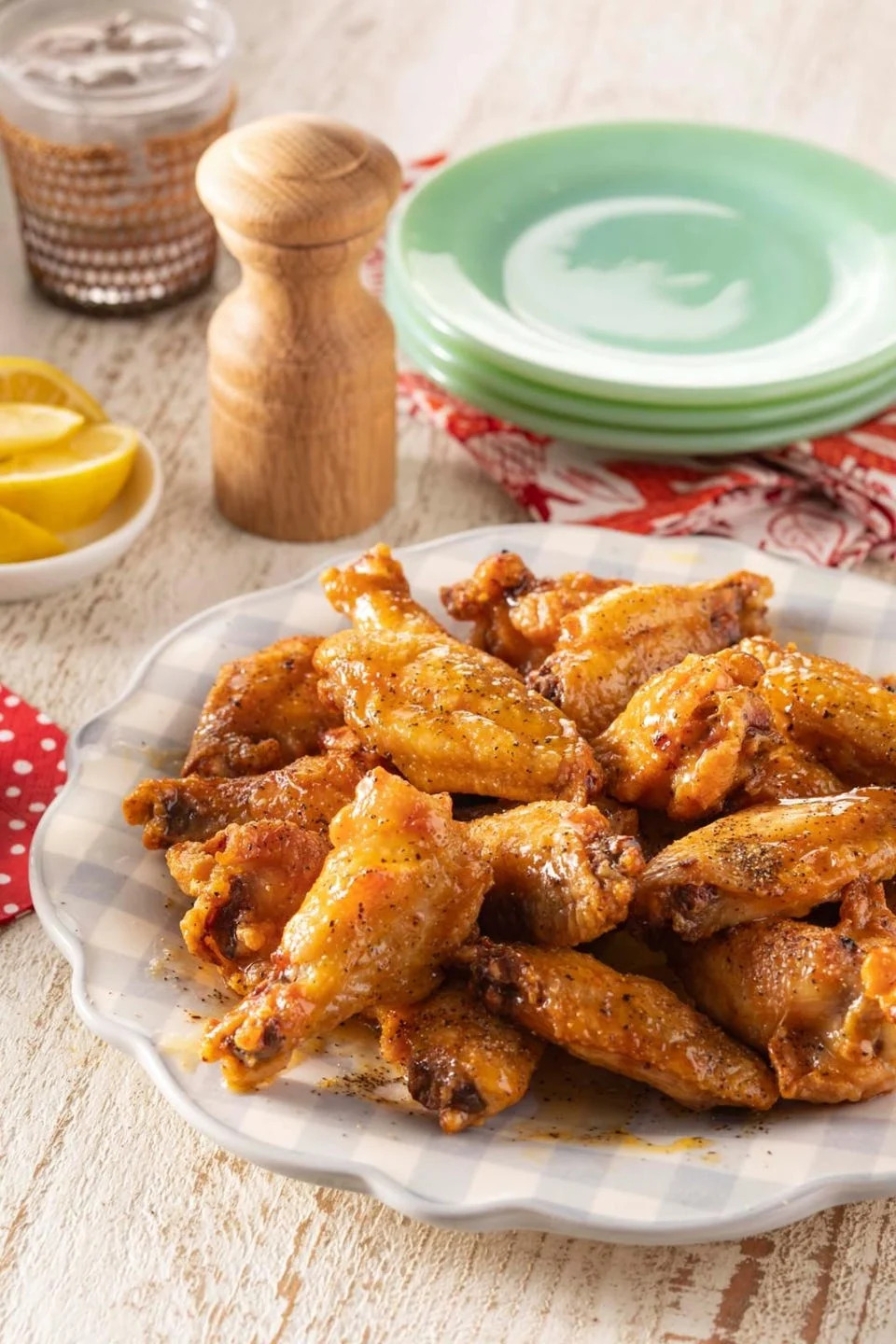 lemon pepper chicken wings tailgate food