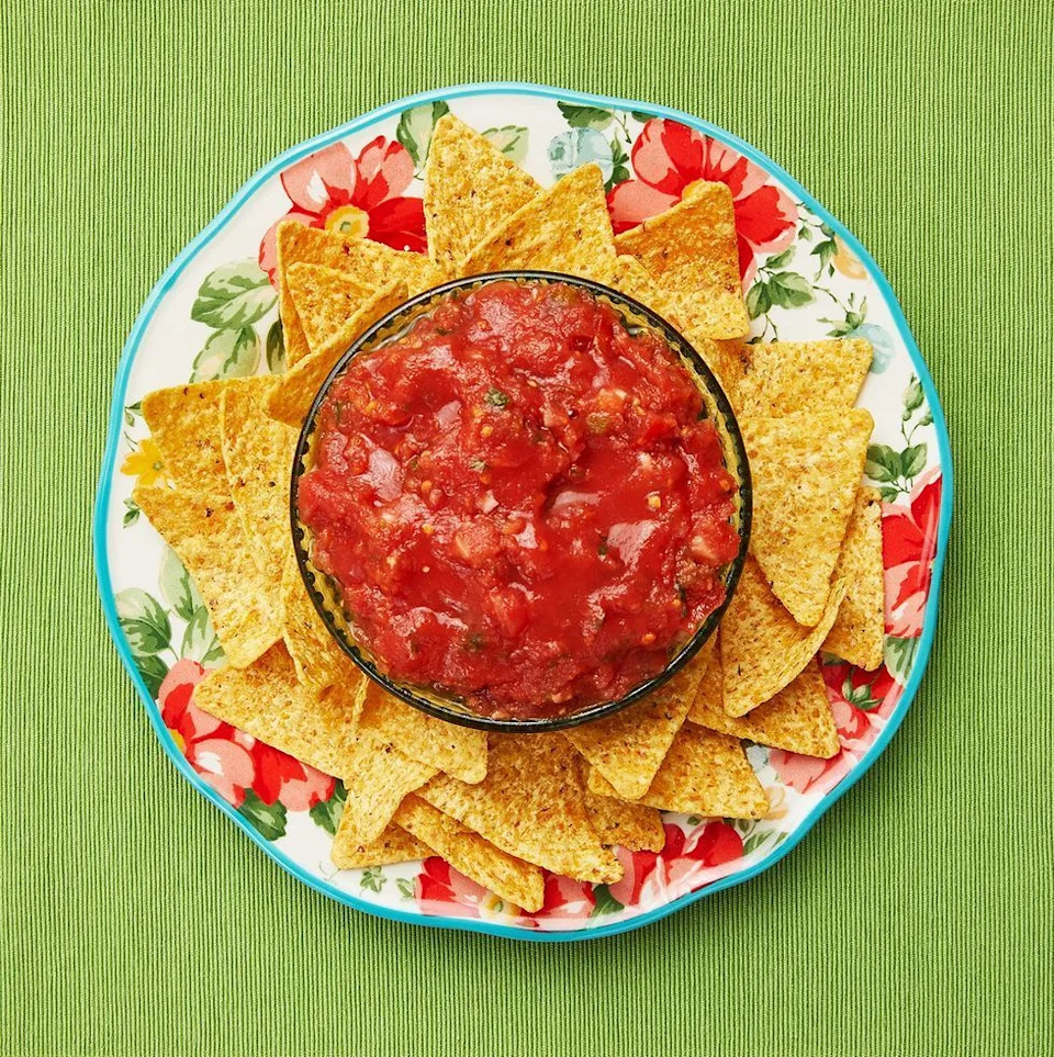 restaurant style salsa tailgate food