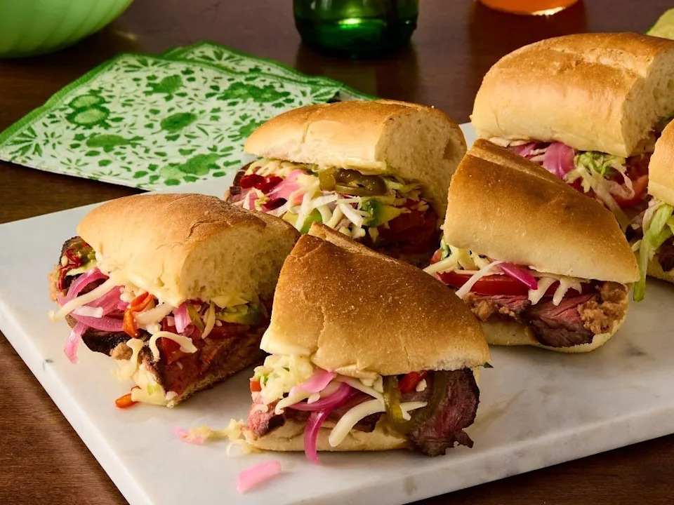tailgate foods steak tortas