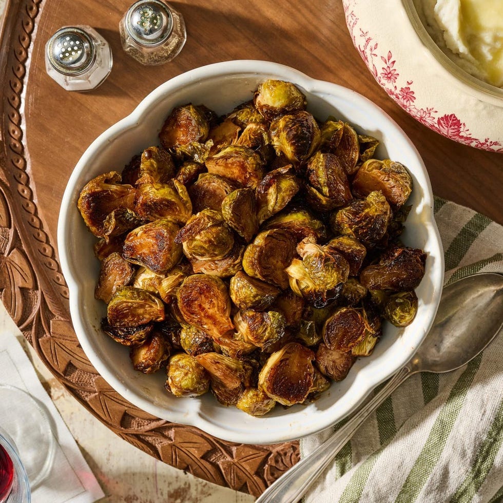 dinner party recipes caramelized brussels sprouts