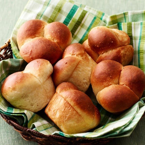 dinner party recipes no knead cloverleaf rolls