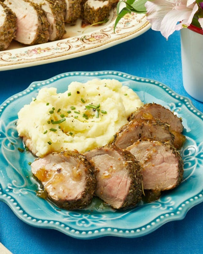 dinner party recipes pork tenderloin