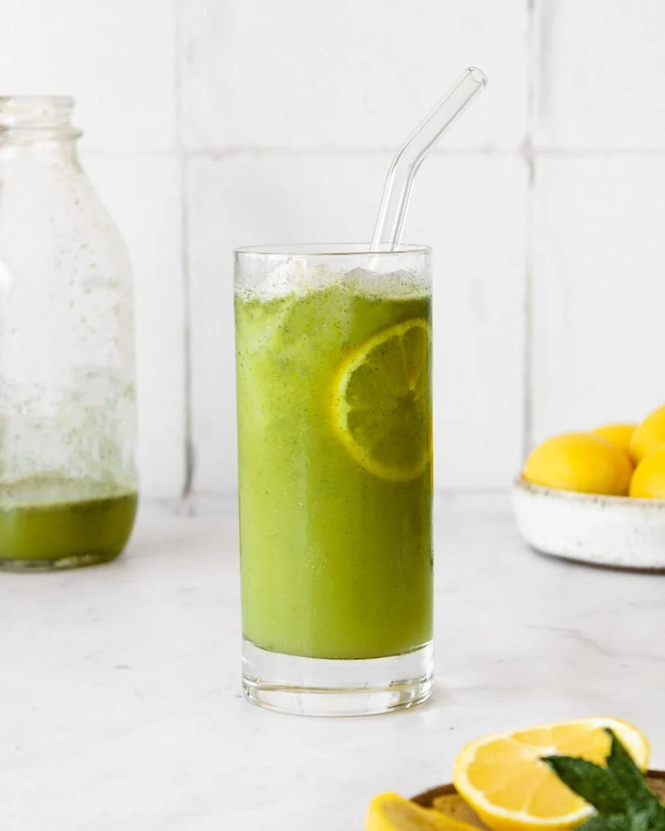 lebanese mint lemonade | Brit + Co