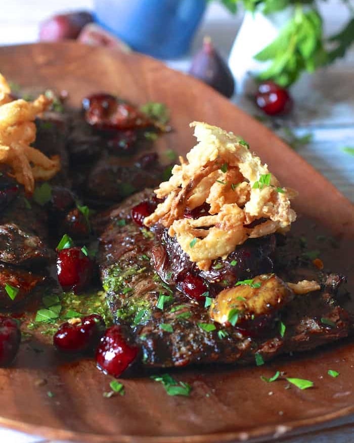fig recipes steak