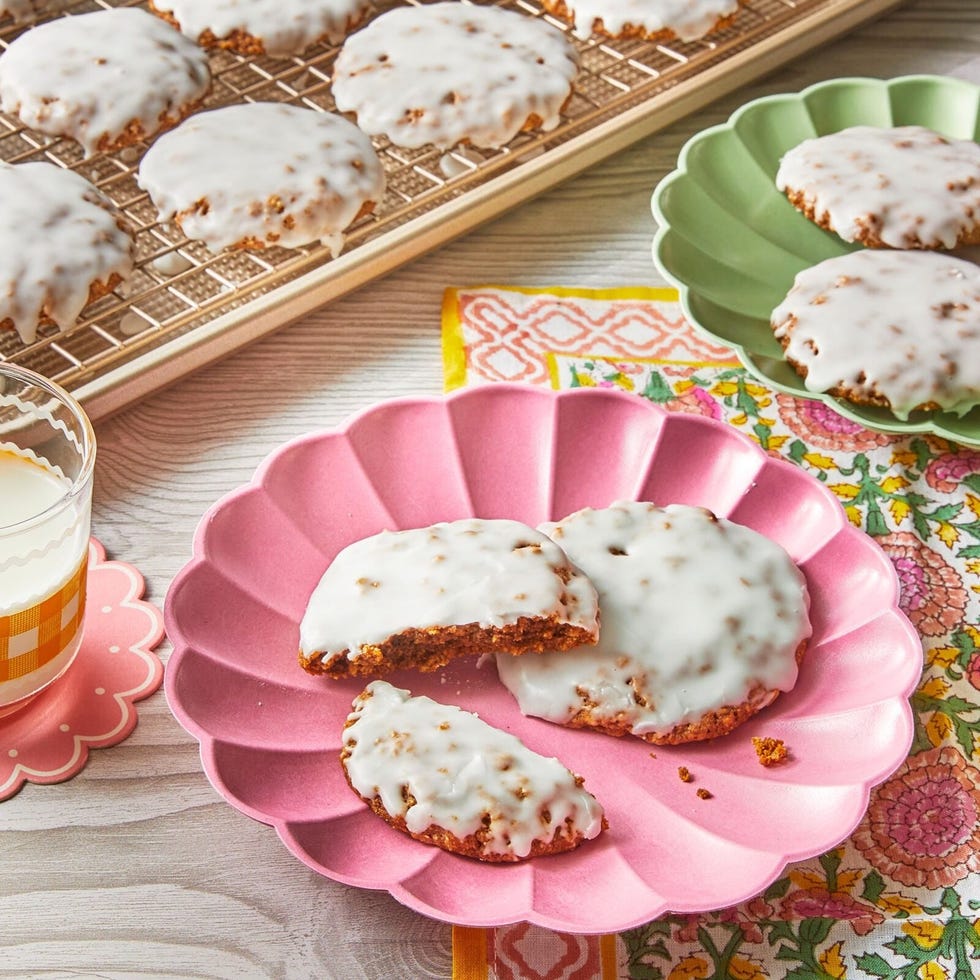 iced oatmeal cookies grandma desserts