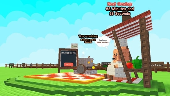 Grow a Garden received the Trading and Cooking Event Update on Saturday.(X/@GrowaGardenRblx) Grow a Garden received the Trading and Cooking Event Update on Saturday.(X/@GrowaGardenRblx)