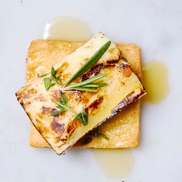 halloumi savory s'mores