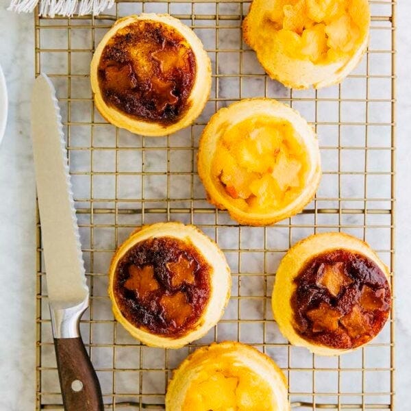 muffin tin recipes apple almond upside cakes