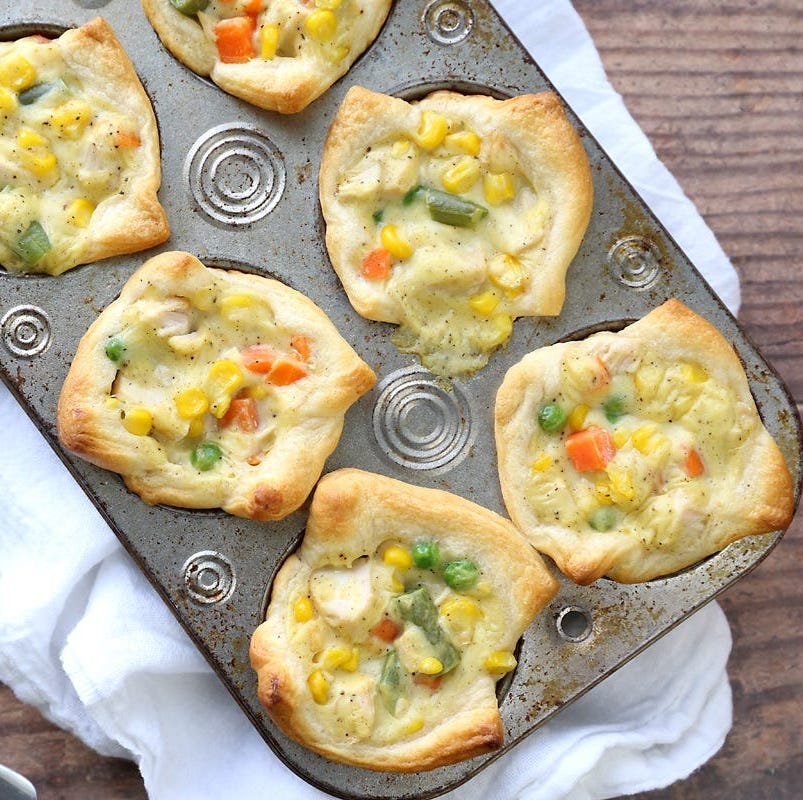 muffin tin recipes mini chicken pot pies