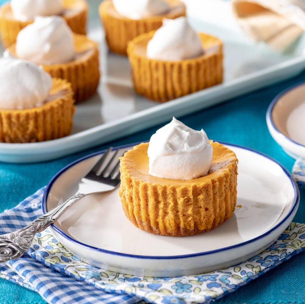 muffin tin recipes mini pumpkin cheesecakes