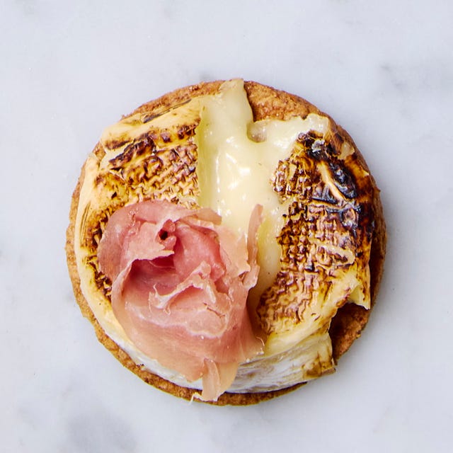 prosciutto brie savory s'mores