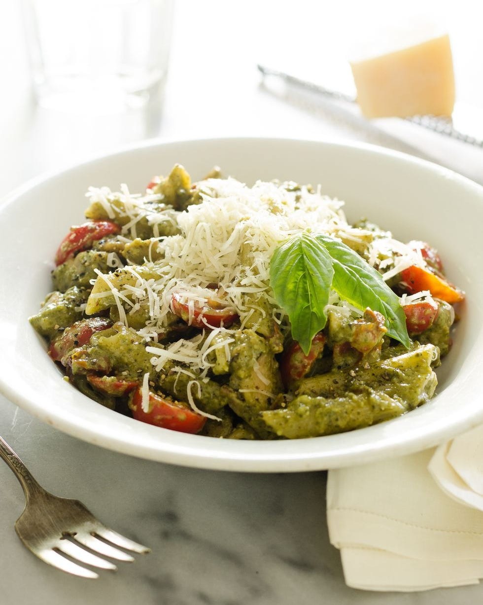 recipes with pesto chicken pasta