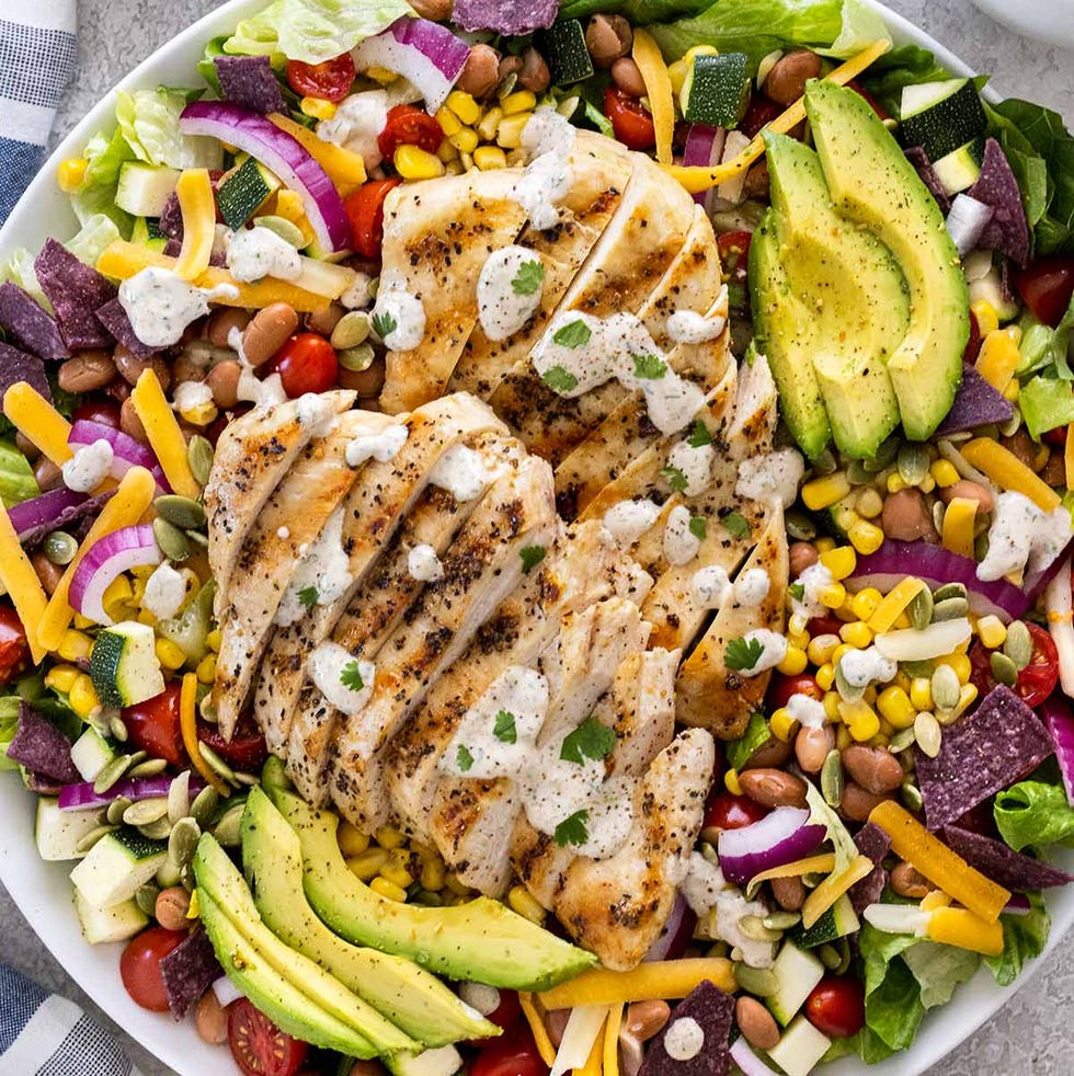 southwest chicken salad by jessica gavin