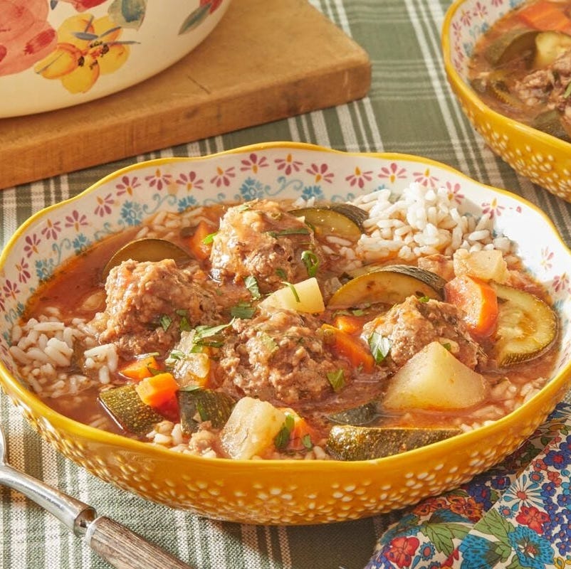 summer to fall recipes albondigas soup