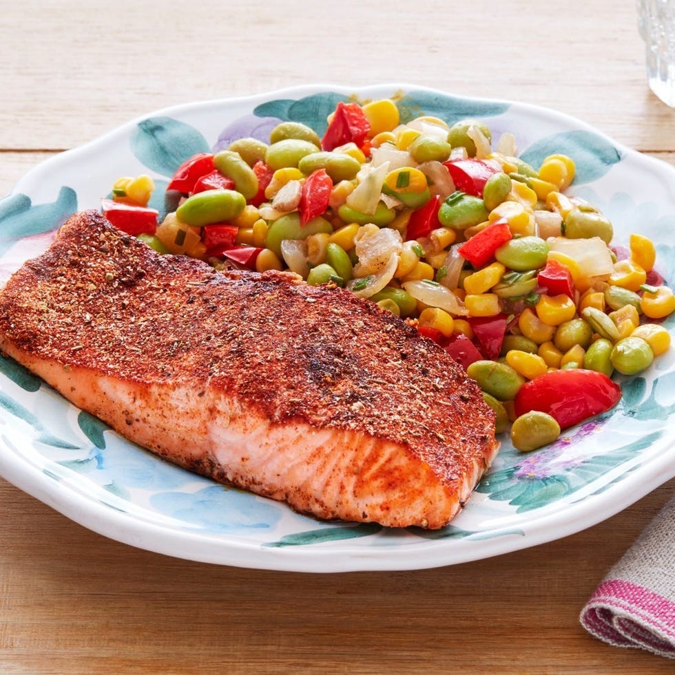 summer to fall recipes blackened salmon