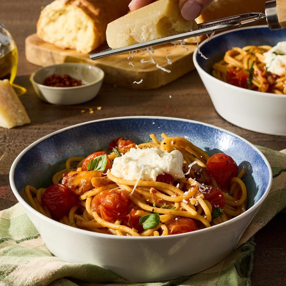 summer to fall recipes cherry tomato pasta