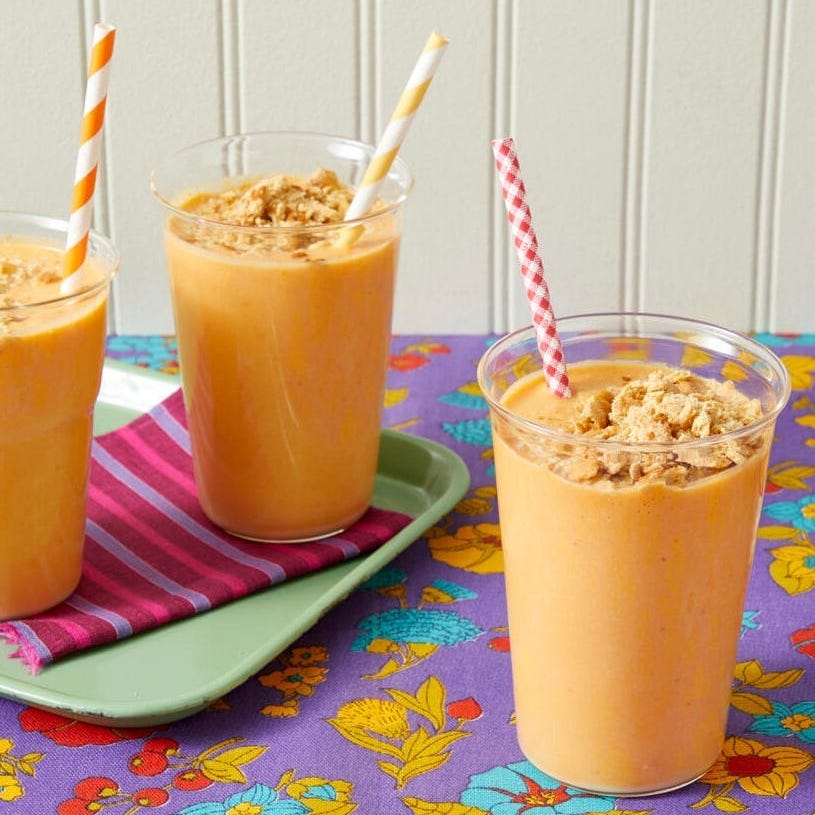 summer to fall recipes pumpkin smoothie
