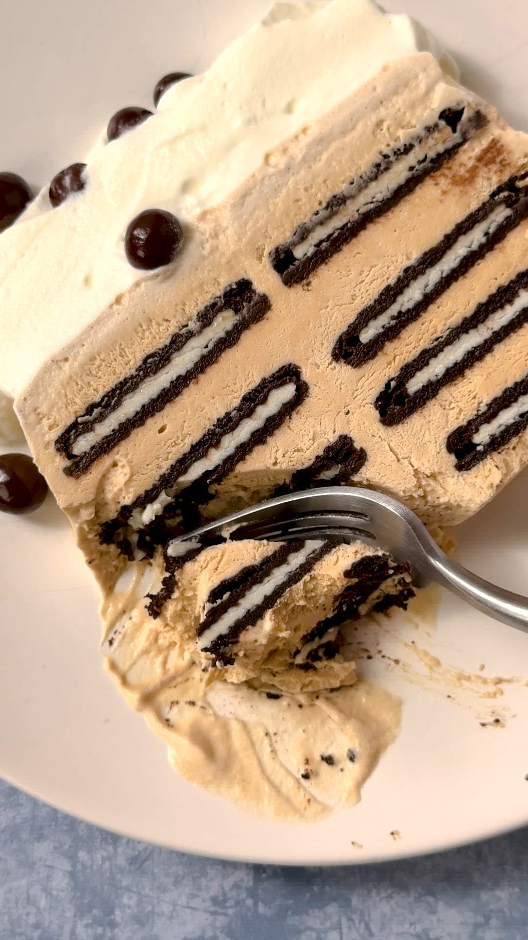 cold brew icebox cake